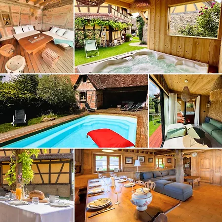 Holiday home Le Chut - Piscine & Jacuzzi - 11 A 14 Personnes